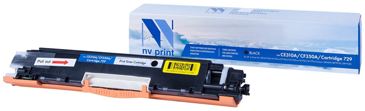Картридж NVP совместимый NV-CF350A Black для HP Color LaserJet Pro M176n/ M177fw (1300k)