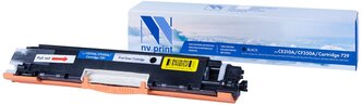 Лазерный картридж NV Print NV-CF350ABk для HP LaserJet Color Pro M176n, M177fw (совместимый, чёрный, 1300 стр.)