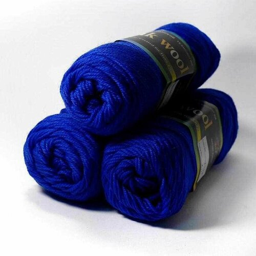 Пряжа Color City Yak wool (Як Вул) 6305 электрик 60% пух яка, 20% мериносовая шерсть, 20% акрил 100г 430м 1 шт пряжа vento d italia yak soft 20 венто д италия як софт 30% экстратонкий пух яка 44% мериносовая шерсть 22% нейлон 4% спандекс 50 г 700 м 1 моток