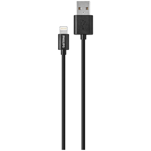 Philips Lightning - USB 1м. (черный)