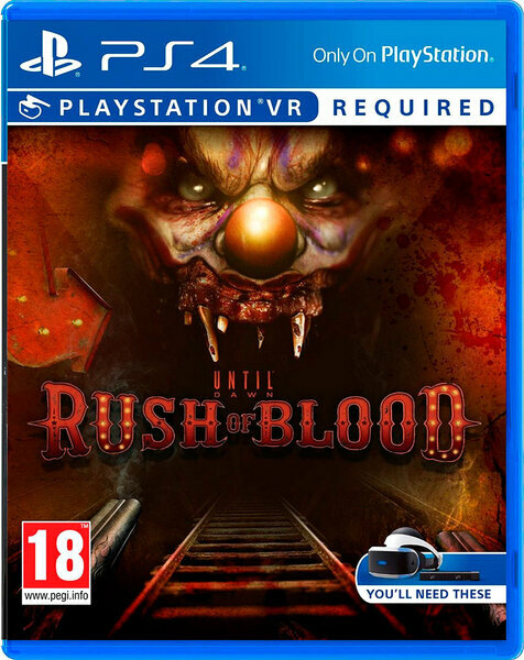 Игра Until Dawn: Rush of Blood VR для PlayStation 4