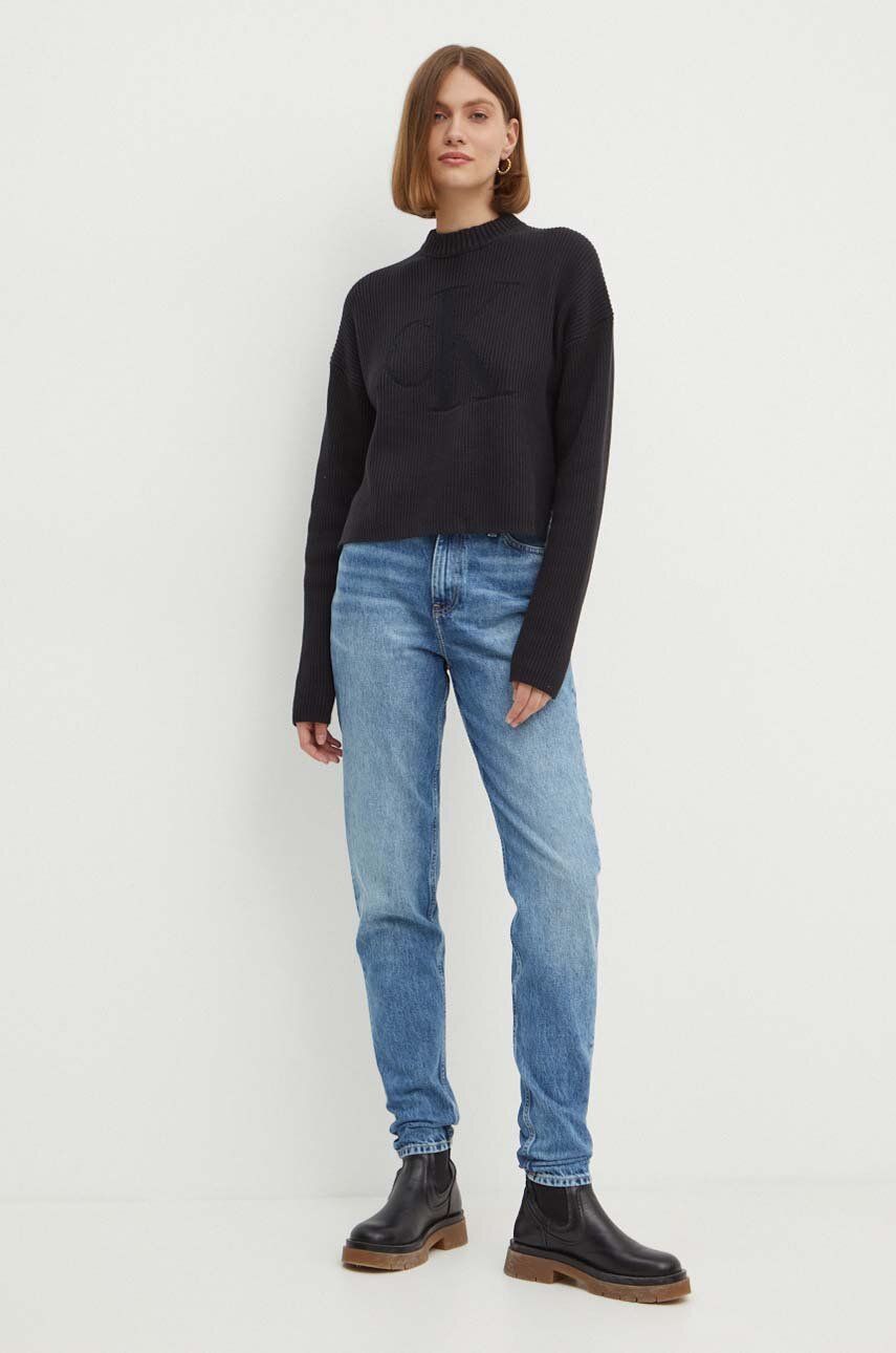 Джемпер Calvin Klein Jeans, размер M, черный — фото 1