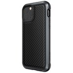 Чехол Raptic Lux для iPhone 12 mini Чёрный карбон - изображение