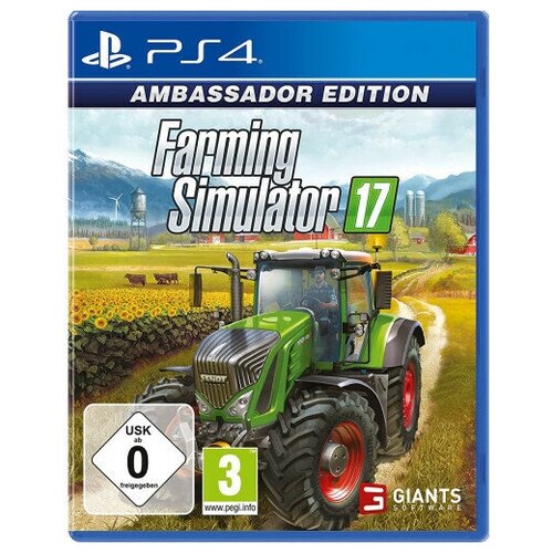 Farming simulator 17 Ambassador Edition (PS4) farming simulator 19 platinum edition русские субтитры ps4