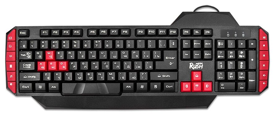 Игровая клавиатура Smartbuy RUSH Raven 200 USB черный