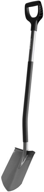 Лопата штыковая PLANTIC Terra Pro 121х19,5см стальной черенок - фотография № 1