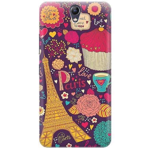 фото Cиликоновый чехол love in paris на lenovo vibe s1 / леново вайб с1 re:pa