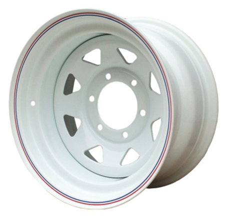 Литые колесные диски ORW стальной УАЗ 8x16 5x139.7 ET-25 D110 Белый (W0168605133)