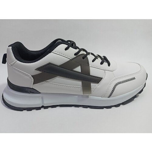 фото Кроссовки мужские yita бело- черные 45