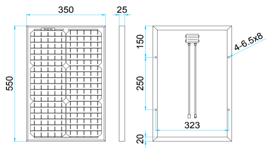 Солнечная панель Delta SM 30-12 М, солнечная батарея - фотография № 9