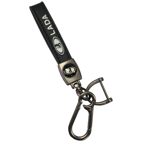 фото Брелок, карабин для ключей автомобиля с логотипом лада (lada) iron horse