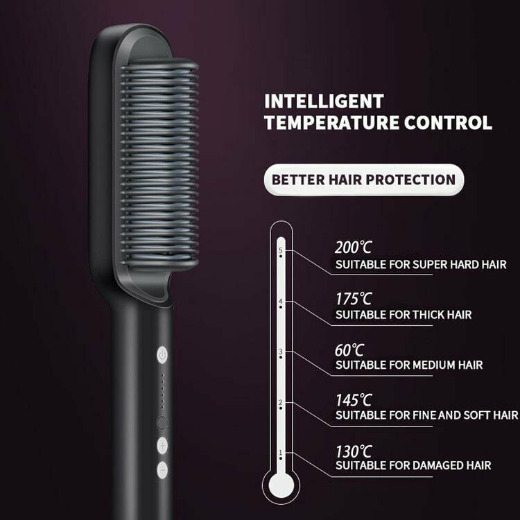 Электрическая расческа-выпрямитель Straight Comb Temperature Control FH909