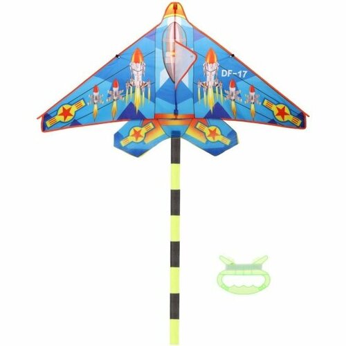 Воздушный змей Наша Игрушка , Истребитель 120*200 см, 649141