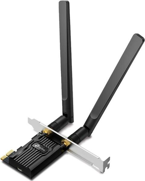 Сетевой адаптер Wi-Fi + Bluetooth TP-Link Archer TX20E AX1800 PCI Express (ант. внеш. съем) 2ант.