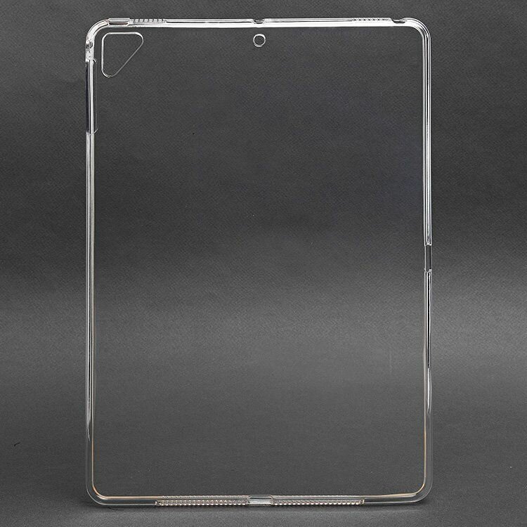 Чехол-накладка силиконовый для планшета Apple iPad Air 2 (2014)/ Прозрачный чехол на Айпад ультратонкий / прозрачный