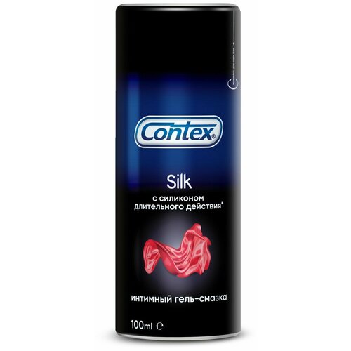 Смазка интимная Contex Silk 100 мл с силиконом