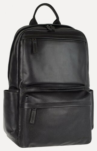 Изображение товара Рюкзак натуральная кожа, 2-709кFM1небраска, на работу, ф. А4, повседневный, мужской, вместительный, Franchesco Mariscotti