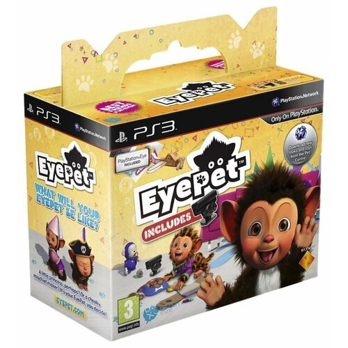 Камера PlayStation Eye + игра EyePet [PS3, русская версия]