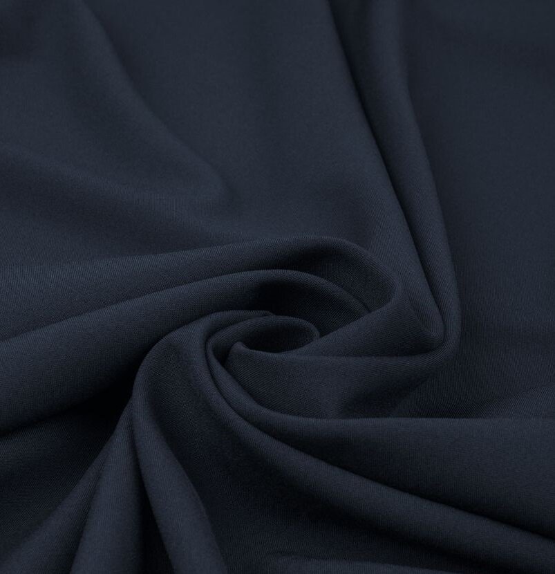 Ткань Габардин. Готовый отрез 5*1,5м. Цвет темно-синий. Состав 100%пэ.