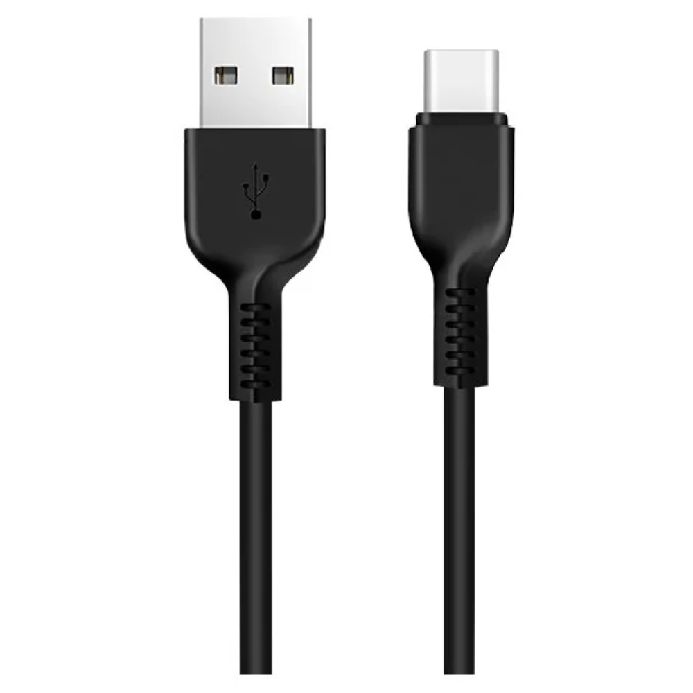 Дата-кабель USB 2.0A для Type-C Hoco X13 TPE 1м Black