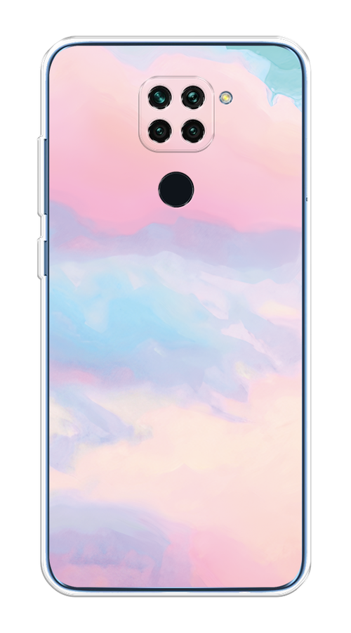Силиконовый чехол на Xiaomi Redmi 10X 4G / Сяоми Редми 10X 4G Розовые облака