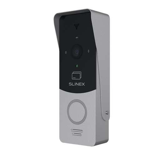 HD вызывная панель со считывателем Slinex ML-20CRHD Silver+Black вызывная панель для домофона kubvision 94206 ahd 1080 p со считывателем карт кнопка звонок видеодомофона умная видеопанель с привязкой к телефону
