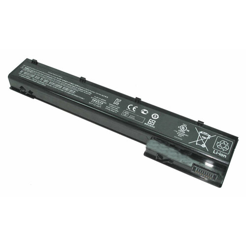 Аккумуляторная батарея для ноутбука HP EliteBook 8570w (VH08) 14.4V 75Wh черная аккумуляторная батарея для ноутбука hp z book 15 17 ar08 14 4v 75wh черная