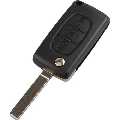 Корпус ключа зажигания CITROEN C2 C3 C4 C5 C6 с лезвием VA2 3 кнопки 450₽