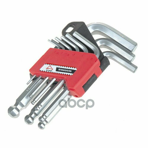 Набор Имбусовых Ключей Hex Шестигранников С Шаром 9Пр Короткие Arnezi R1060036 ARNEZI арт R1060036 495₽
