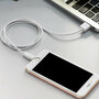 Кабель Lightning - USB-A 2.0 / 1m / 2.4A / HOCO X1 белый