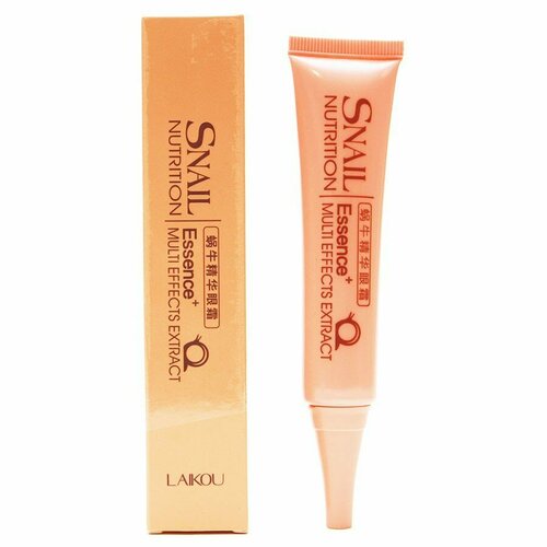 LAIKOU Snail essence eye cream moisturize Увлажняющий крем для глаз с улиточной эссенцией, 30г 91125