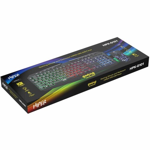 Игровой комплект HIPER HPK-G100 (HPK-G100) игровой комплект hiper hpk g102 hpk g102