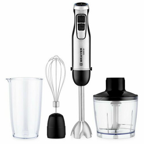 Блендер 1255BR погружной 1200 Вт 0605 л 2 скорости режим Турбо серый 473500₽