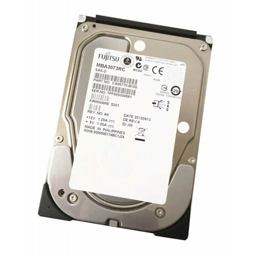 Жесткий диск Fujitsu CA06778-B100 73,5Gb SAS 3,5