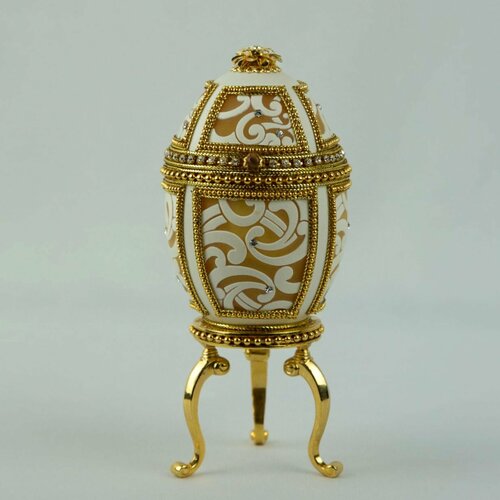 Шкатулка яйцо для ювелирных украшений