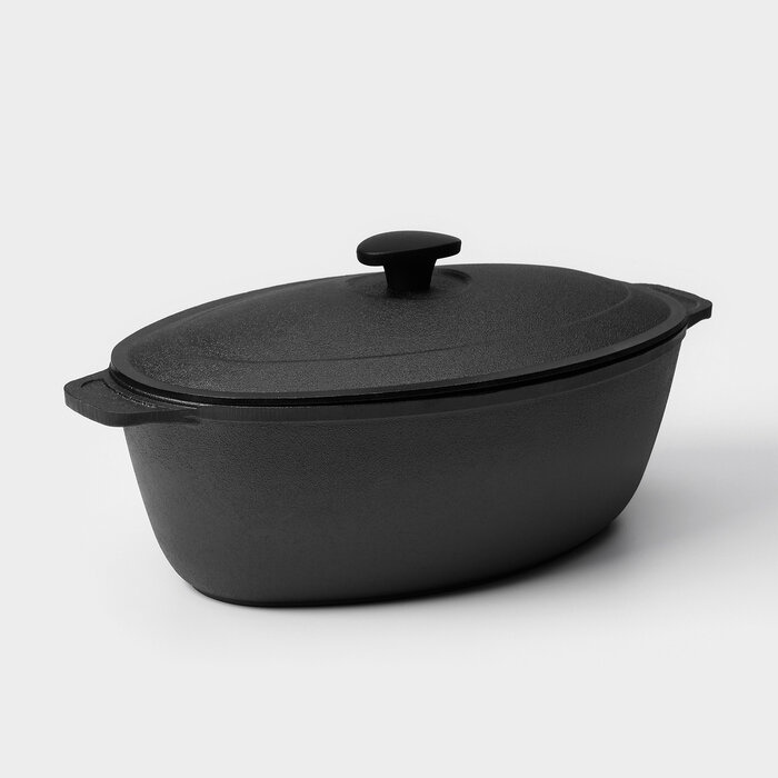 фото Гусятница чугунная Wild Kitchen, 6 л