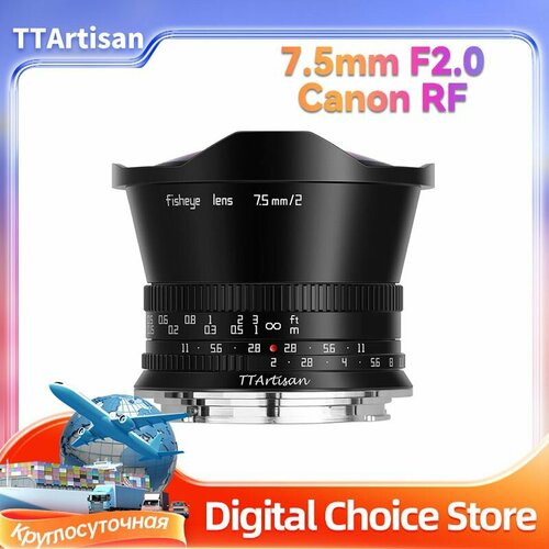 TTartisan Объектив 75mm F2 APS-C for Canon RF 1206500₽