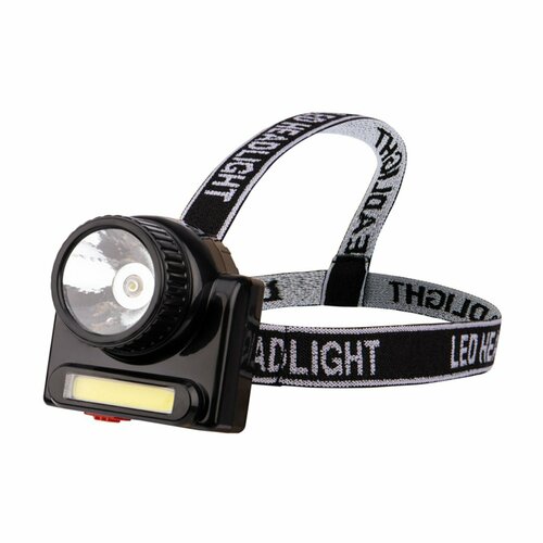 Фонарь налобный REXANT поворотный сфокусированный свет встроенный АКБ IP44 2208₽