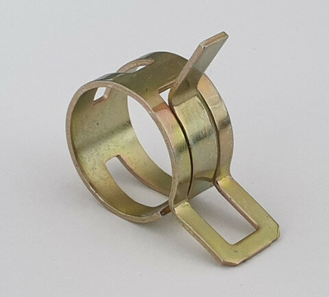 Хомут пружинный (самозажимной) 15 мм (10 шт) W2 супермаркет уплотнений — фото 1