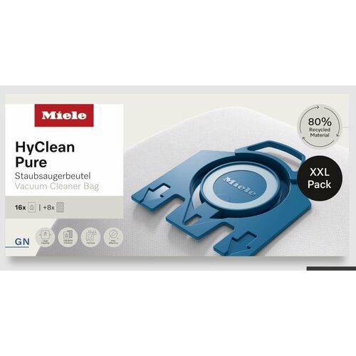 Пылесборник-мешок Miele XXL-Pack GN HyClean Pure 16 шт 15490₽