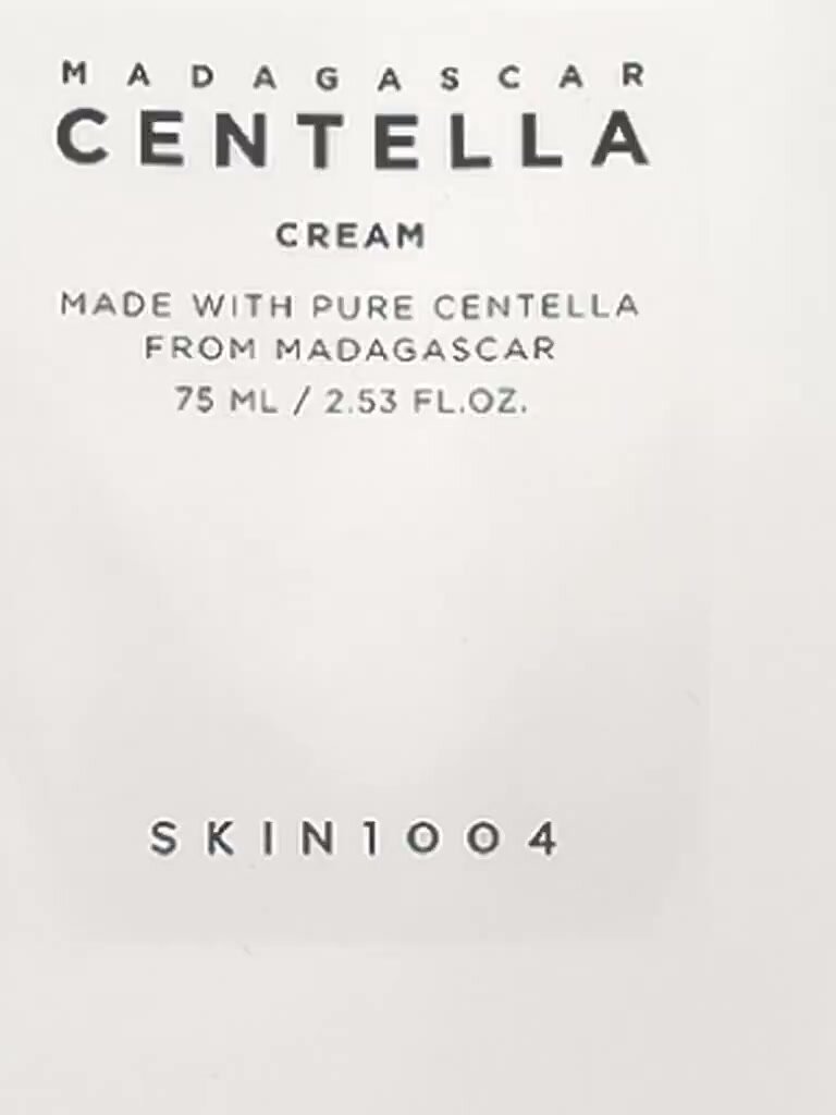 SKIN1004 / Корея / Крем двойного действия с экстрактом Мадагаскарской центеллы оригинал Madagascar Centella CREAM / 75 мл — фото 1