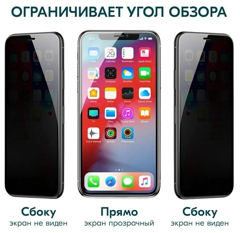 Защитное стекло iPh 14 Plus/13 Pro Max Medicine GL-27 REMAX Privacy — фото 1