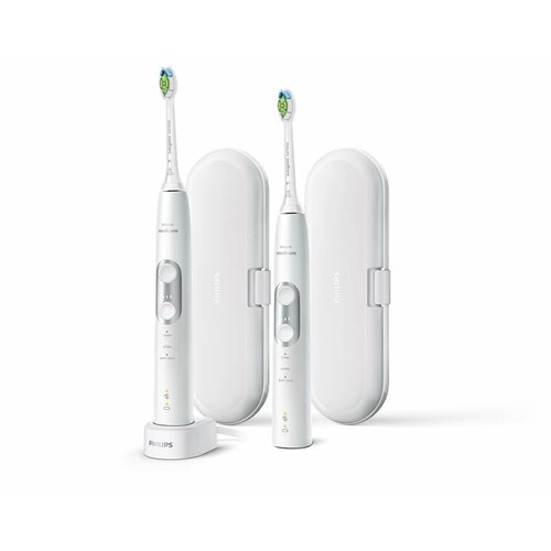 Набор электрических зубных щеток Philips Sonicare 6100 ProtectiveClean HX687734 2 шт 24890₽