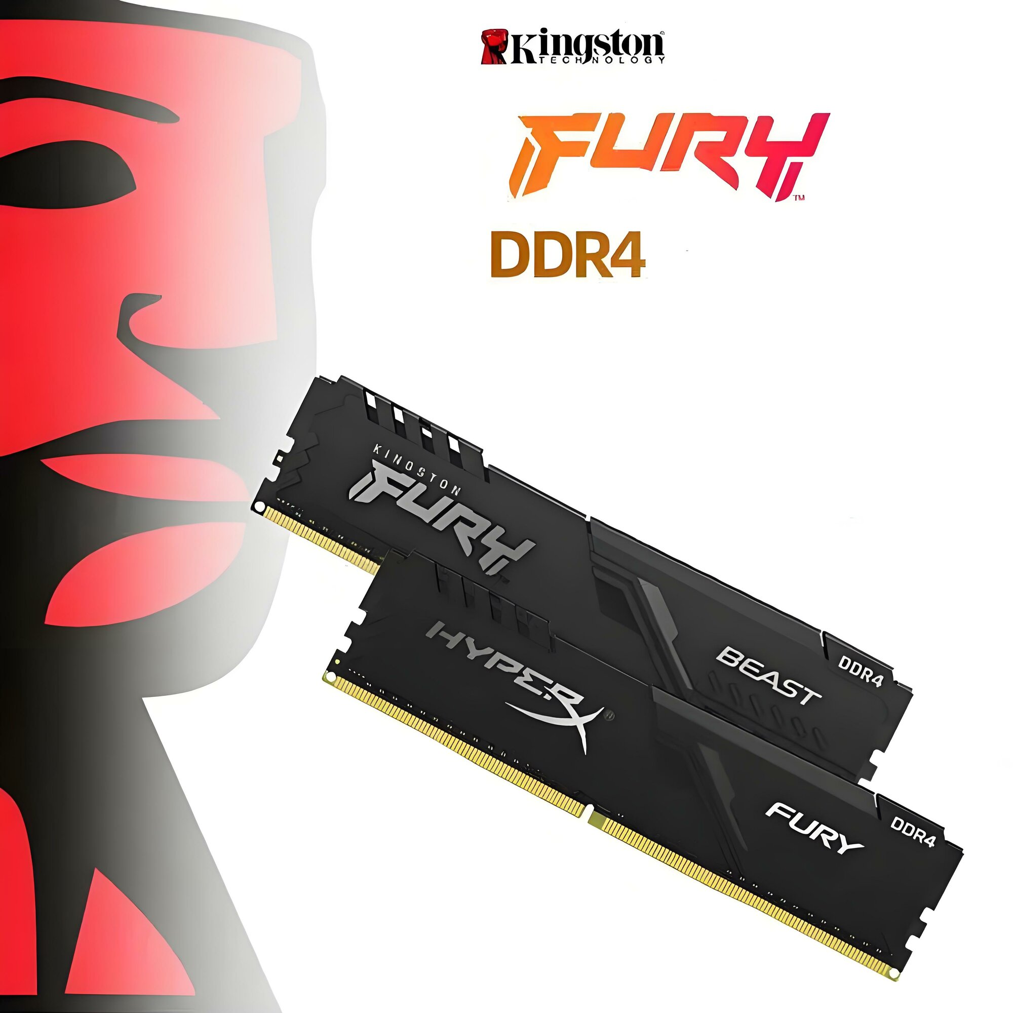 Kingston kf3200c16d4 16gx — купить по низкой цене на Яндекс Маркете