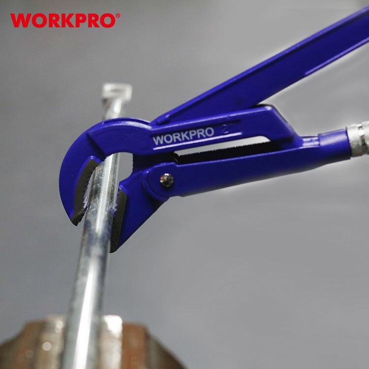 Ключ трубный WORKPRO WP302014, с фиксирующей гайкой, 50мм, 700г — фото 1