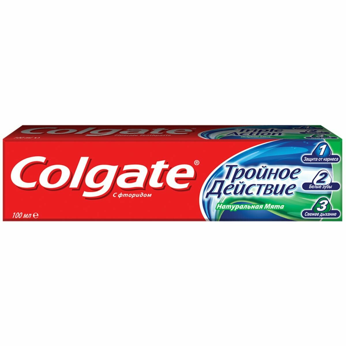 Зубная паста Colgate "Тройное действие", 100мл (7891024128992), 12шт.