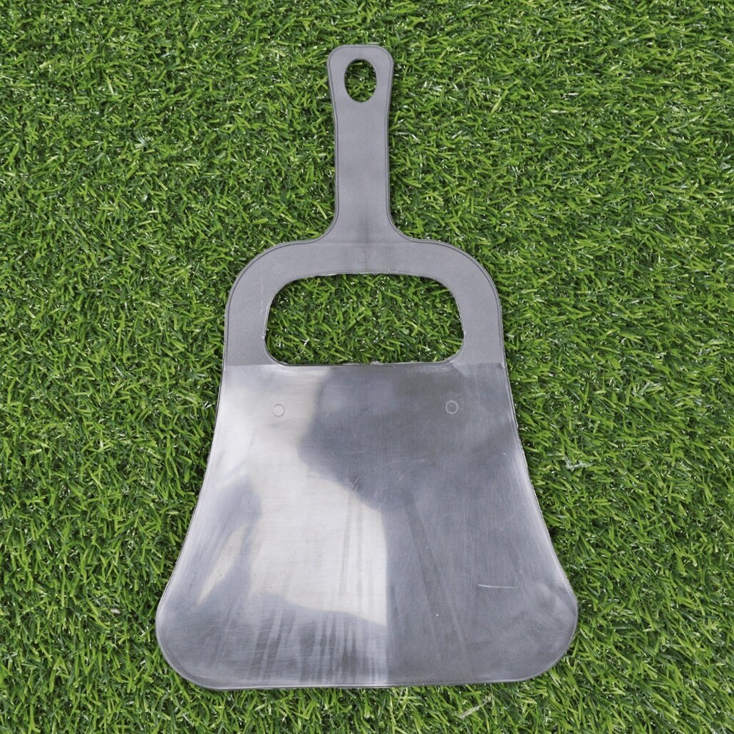 Веер для мангала 288х182 мм пластиковый черный удобный для раздува огня