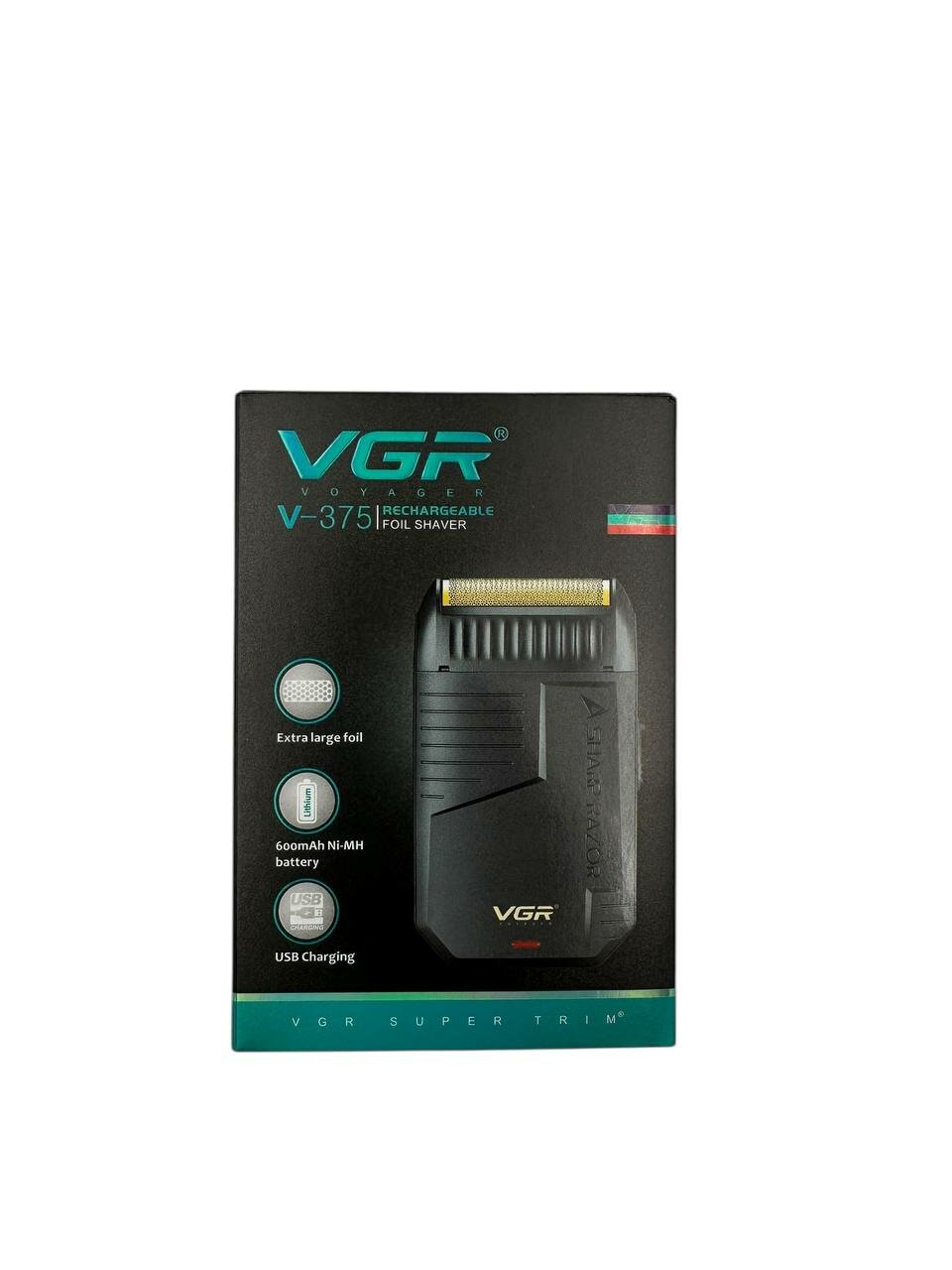 Машинка для стрижки VGR V-375, питание от USB, нержавеющая сталь