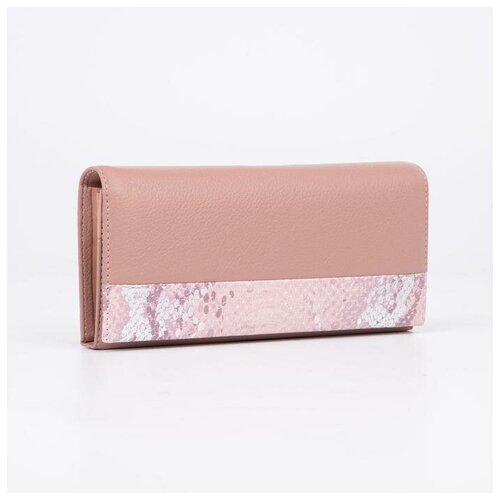 фото Кошелёк на магнитах, цвет розовый noname