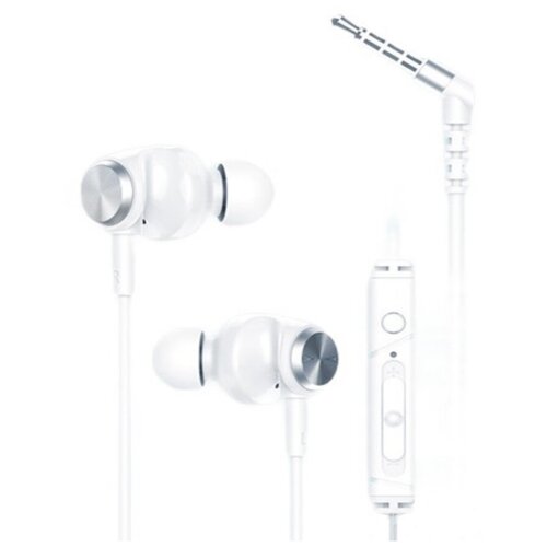 Проводные наушники Lenovo QF310 In-Ear Wired Earphone With Microphone White